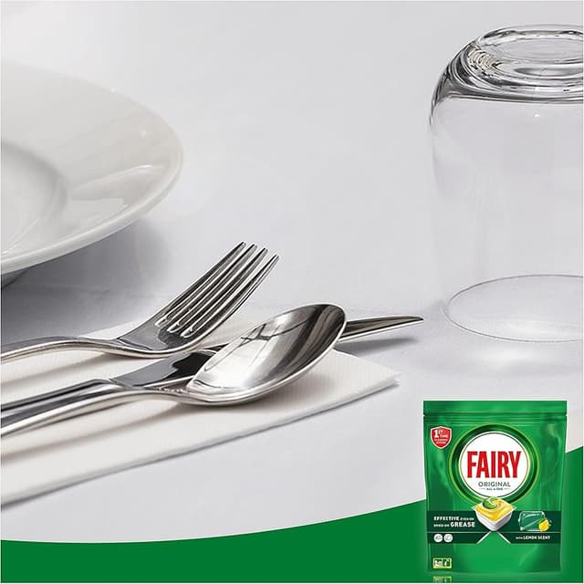 Thumbnail 2 de Fairy Original Todo En Uno Cápsulas Lavavajillas Limón 🍋 71