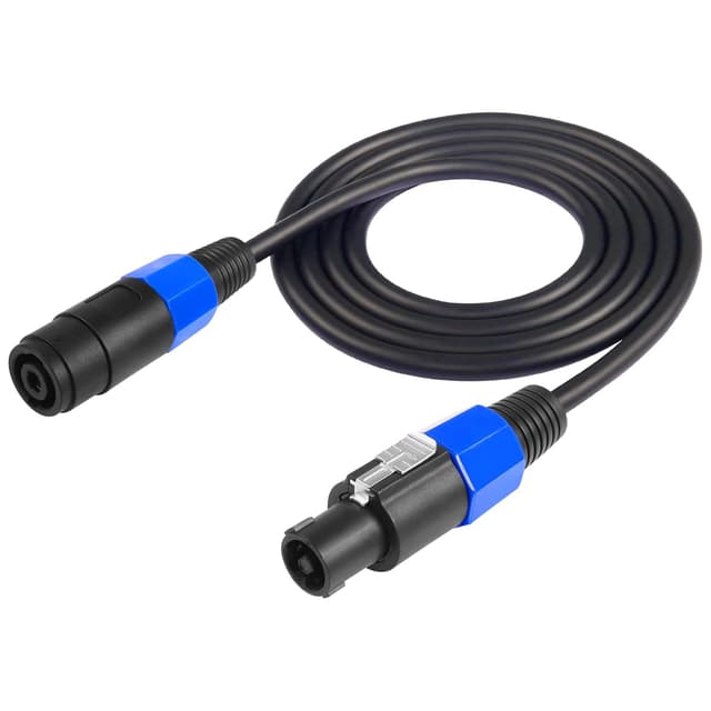 Detalle de CERRXIAN Speakon Extension Cable (Speakon male to female) with twist lock, 1.8m/6ft