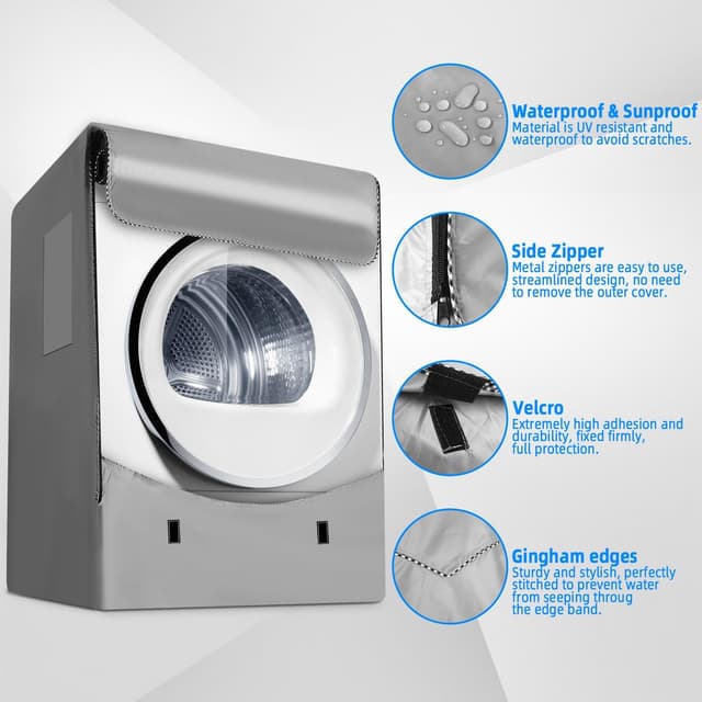 Thumbnail 2 de Toaren Funda Lavadora Exterior Impermeable