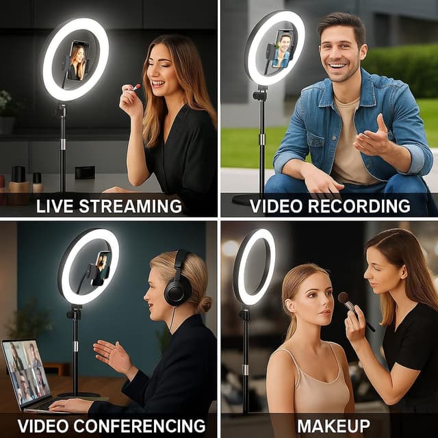 Thumbnail 1 de Evershop Upgrade 10.5" ring light for streaming