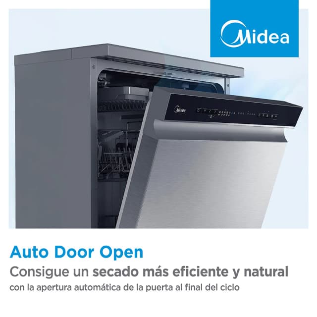 Thumbnail 5 de Midea MDWPF1433CSS-W-EU lavavajillas 14 servicios