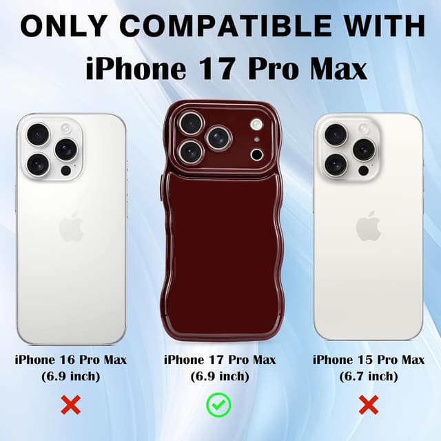 Detalle 1 de iPhone 17 Pro Max Wavy Case 6.9 inch TPU