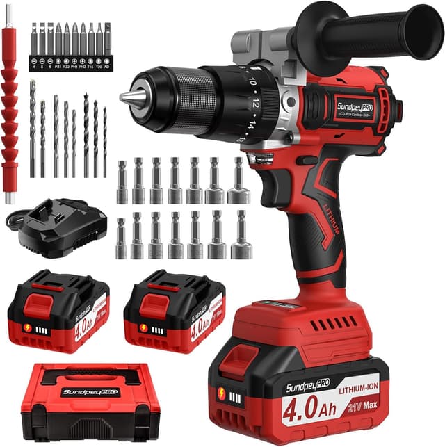 Imagen de SundpeyPRO 120Nm Cordless Hammer Drill en OfertitasTOP