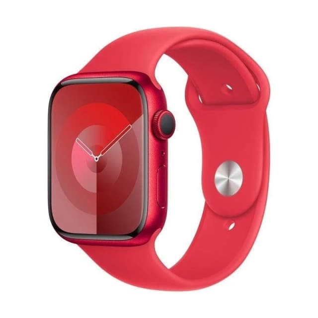 Detalle de Apple Watch Series 9 GPS Cellular 45mm rojo