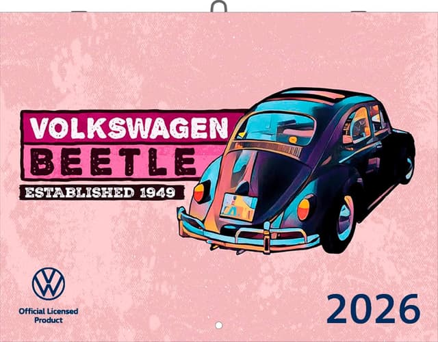 Detalle de arti VW Broschürenkalender 2026