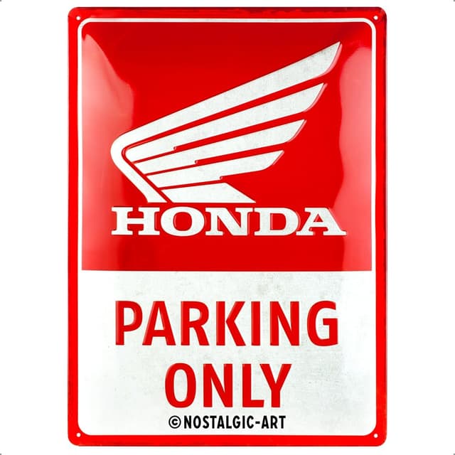 Imagen de Nostalgic‑Art Plaque vintage Honda 30 x 40 cm en OfertitasTOP