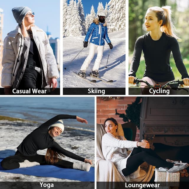 Thumbnail 5 de AMZSPORT Women's Thermal Underwear Set