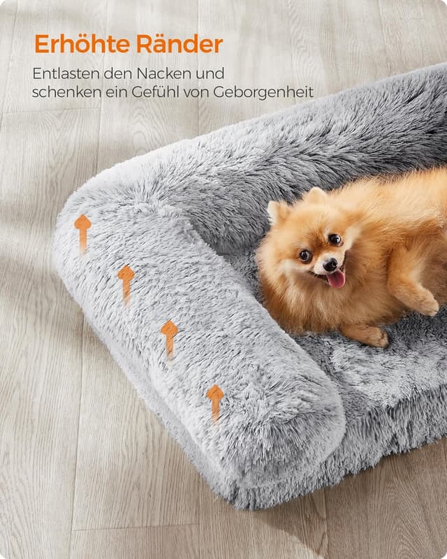 Detalle 1 de Feandrea FluffyHug Hundebett Größe M
