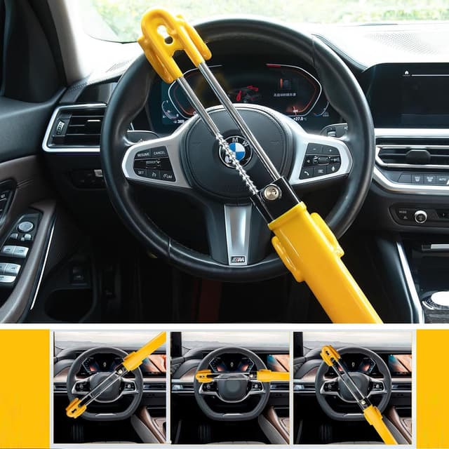 Thumbnail 4 de Steering Wheel Lock Double Bars