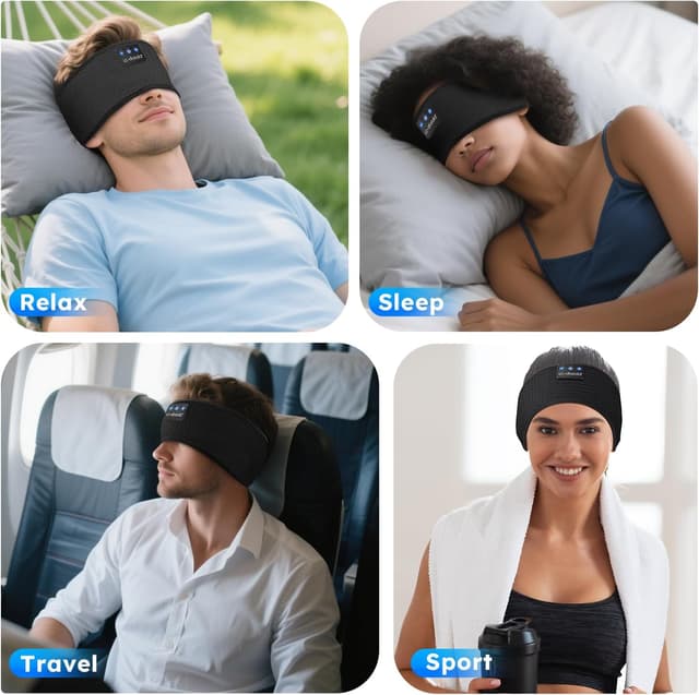 Thumbnail 5 de LC-dolida Auriculares Bluetooth 5.4 para Dormir 🎧 Regalo Hombre y Mujer