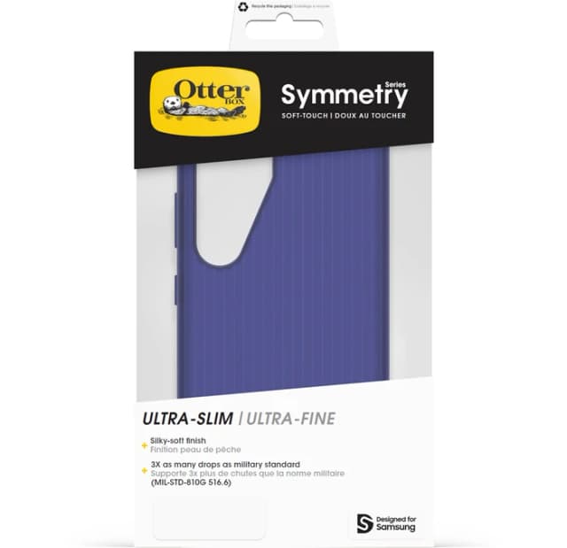 Detalle 2 de OtterBox Symmetry Soft Touch Samsung Galaxy S25 mit Magnet Lila