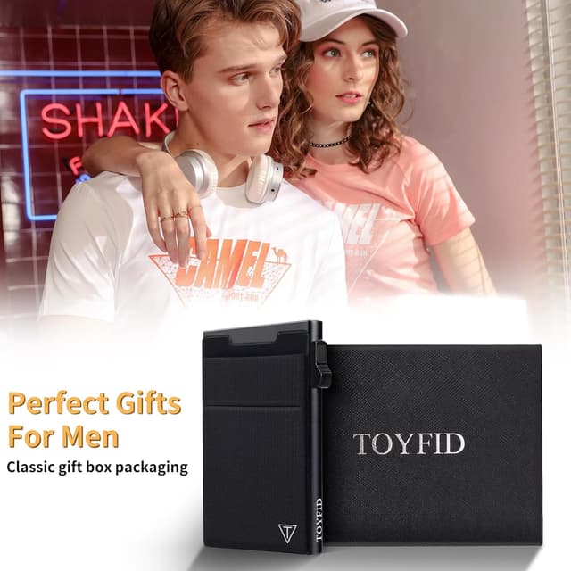 Thumbnail 5 de TOYFID Minimalistische Brieftasche 6 Karten đź‘›