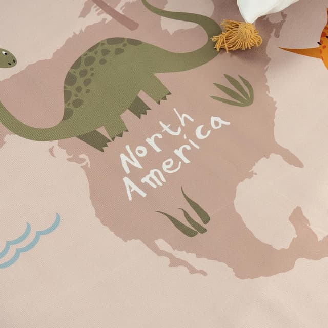 Thumbnail 2 de Paco Home Tapis Enfant Beige 80x150