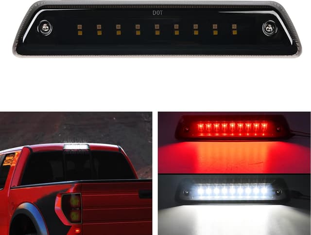 Detalle de Nilight High Mount 3rd Brake Light for 2009-2014 Ford F-150 (LED Cargo/Brake) with Seal Foam Gasket
