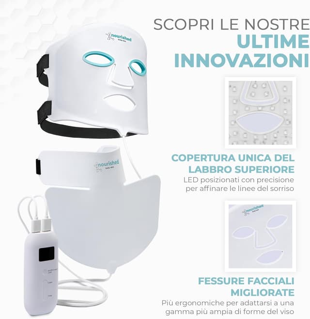 Thumbnail 5 de Nourished Bodynskin Maschera LED viso collo