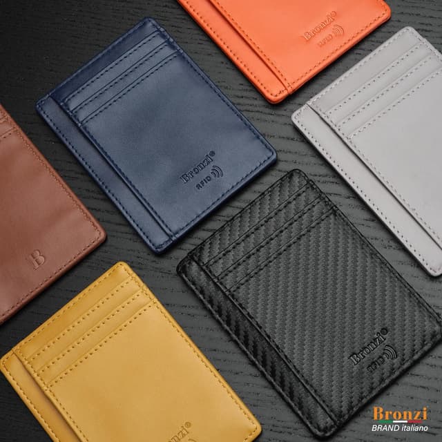 Detalle 1 de Bronzi Portafoglio slim RFID 13,56 MHz