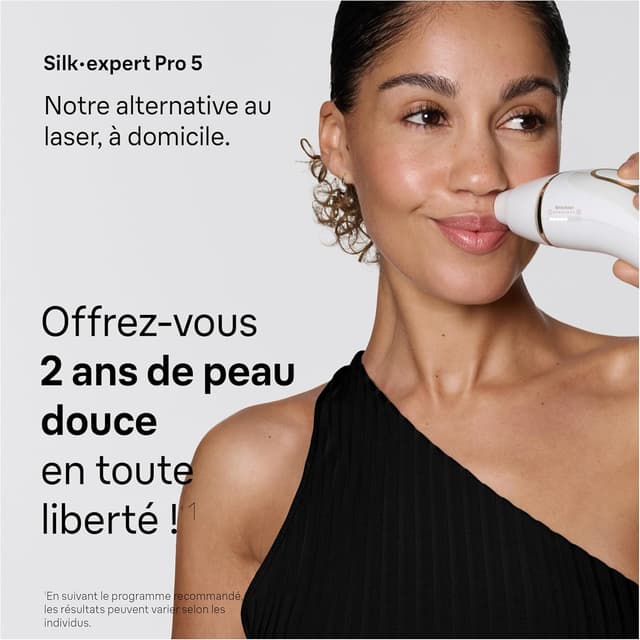 Detalle de Braun Silk·expert Pro 5 (PL5311) : épilateur IPL Lumiere Pulsee smart pour réduire durablement les poils à domicile