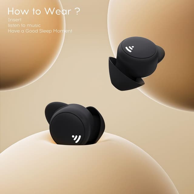 Detalle 2 de sunvito Sleep Earbuds for Side Sleepers