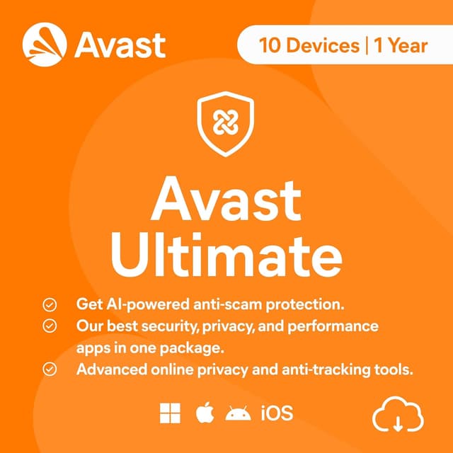 Detalle de Avast Ultimate 2026 for 10 devices