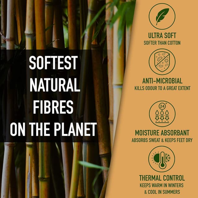 Thumbnail 6 de BAMBOS Chaussettes Bambou Ultra Douces – 3/6 paires