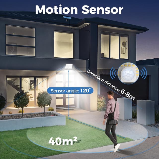 Thumbnail 6 de Peasur Luce Solare Led Esterno 348LED