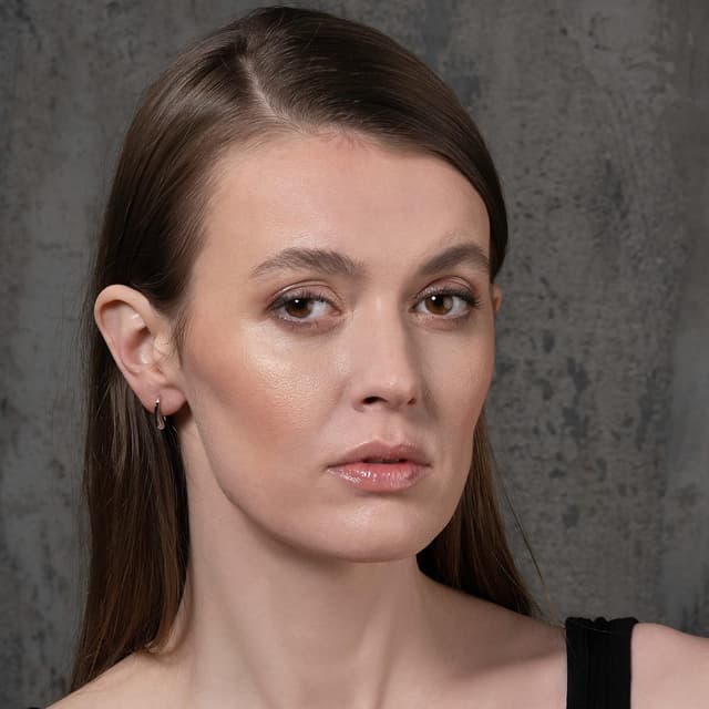 Detalle de Zavana Graziosi orecchini pendenti a goccia (piccoli) per donna e ragazza in ottone placcato al rodio