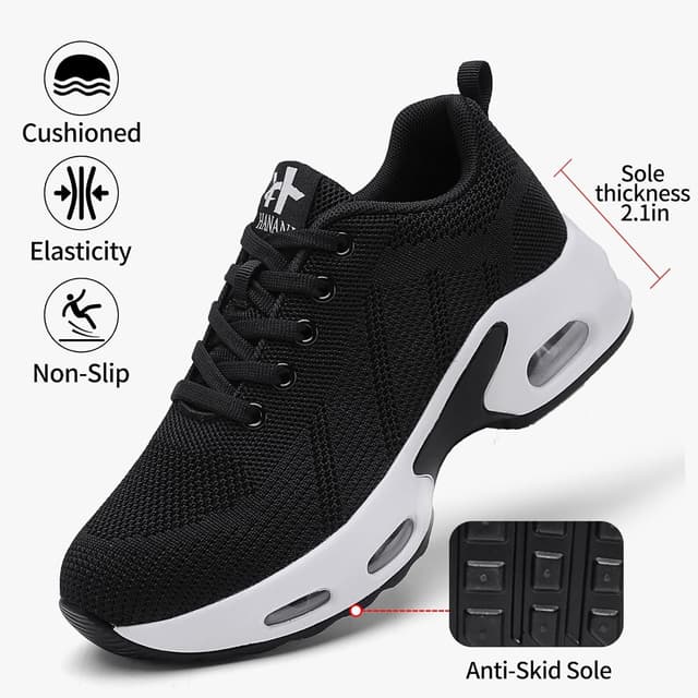 Detalle 2 de Hanani Laufschuhe Damen Sneaker Leicht