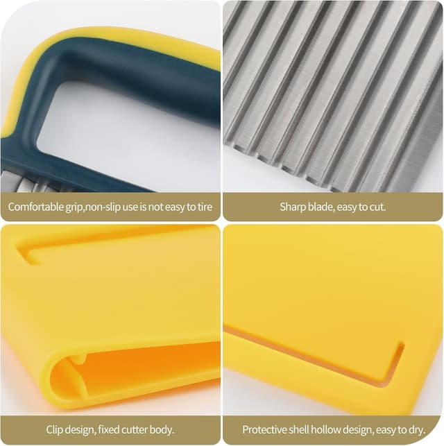 Thumbnail 2 de Wellenschneider Edelstahl 9 x 7 cm 🍴