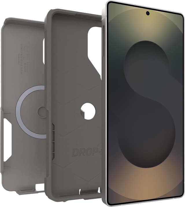 Detalle de Coque Otterbox Commuter Series avec aimants pour Samsung Galaxy S26 Ultra (antichoc, gris)