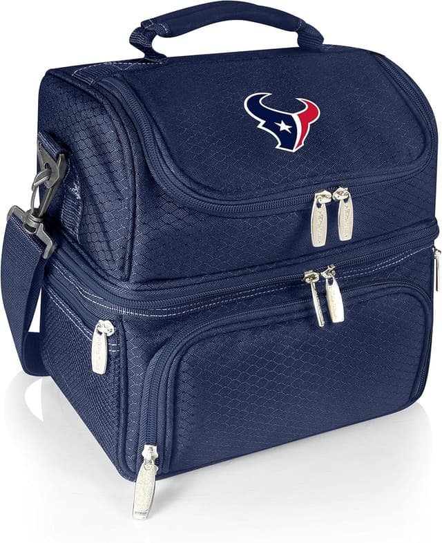 Detalle de PICNIC TIME NFL Insulated Lunch Bag with Picnic Set (Navy)