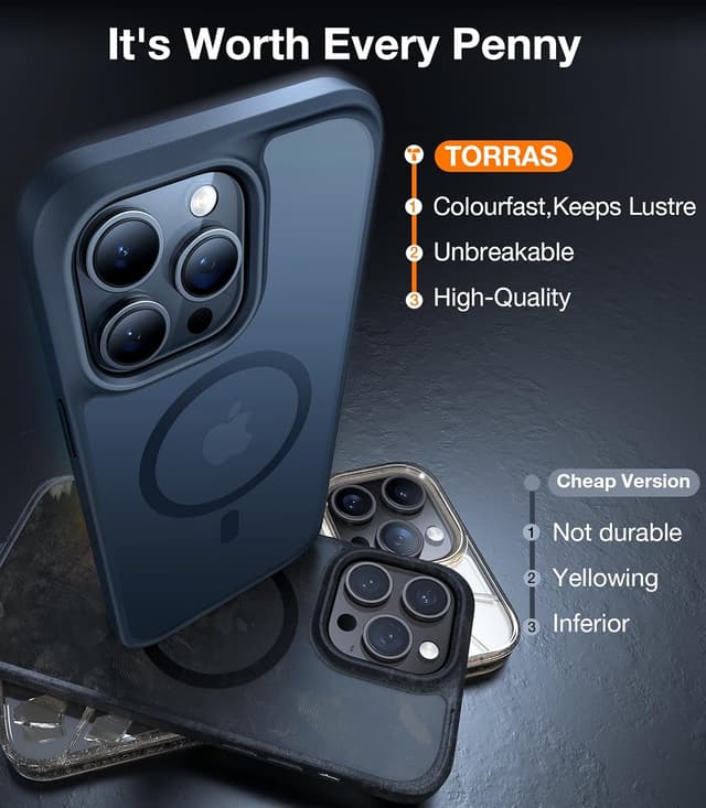 Thumbnail 5 de TORRAS iPhone 14 Pro Max MagSafe case, 12ft shockproof