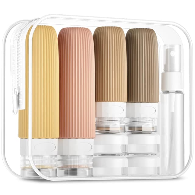 Detalle de Mrsdry 16 Pack Travel Bottles Set TSA-approved travel bottles