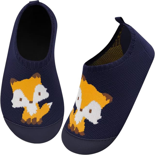 Detalle de Kyopp Hausschuhe Kinder – atmungsaktive, rutschfeste Slipper für Jungen & Mädchen, Gr. 20–35