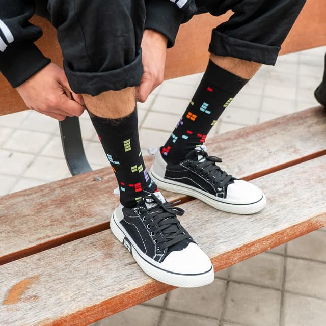 Detalle 2 de PETIBU 4 Pares Calcetines hombre 40-46