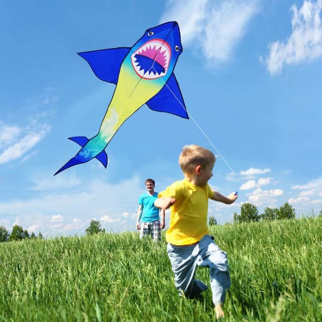 Detalle 2 de HONBO Shark Kite Drachen Easy Flyer