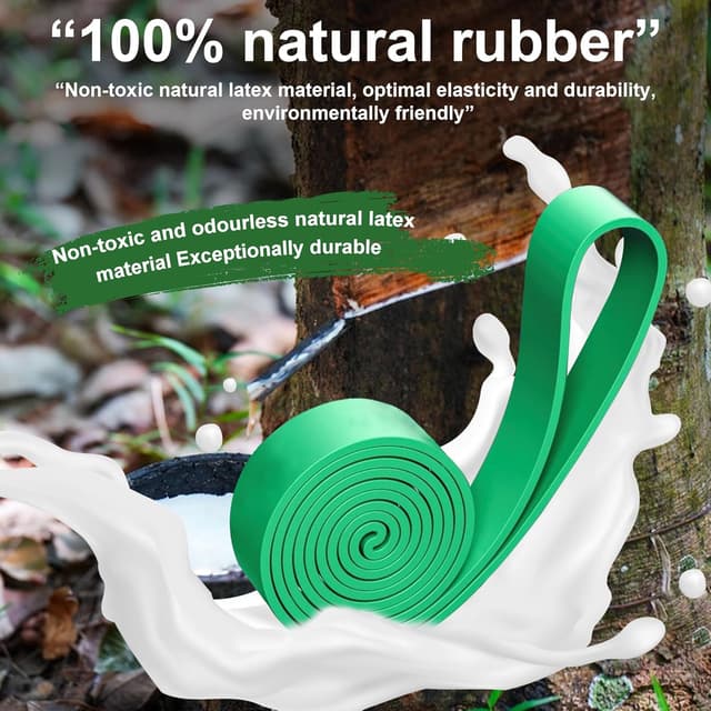 Detalle 2 de Resistance Exercise Bands Set with Door Anchor (Pull-Up & Strength Training)