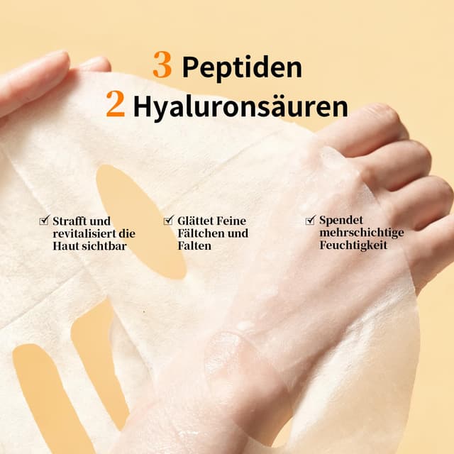 Detalle de RAZU YEN Anti-Age Maske 10 Stück