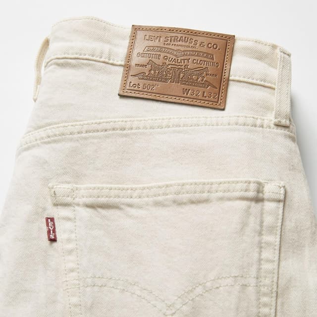 Detalle de Levi’s Herren Jeans 502 Taper – Taper-Passform für Alltag & Komfort