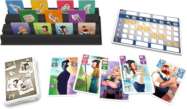 Detalle de Zoch Stich für Stich – Detektiv-Spiel für 3–4 Spieler ab 10 Jahren (ca. 30 Min.)