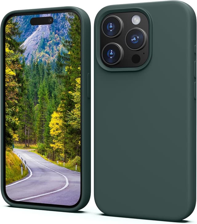 Detalle de TIIXXA iPhone 15 Pro silicone case 6.1-inch