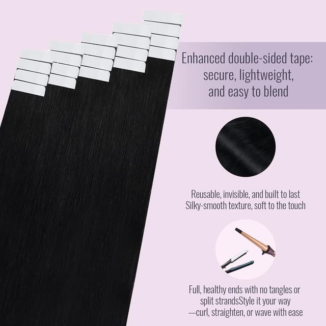 Detalle de Extension capelli Fshine Remy 30 cm