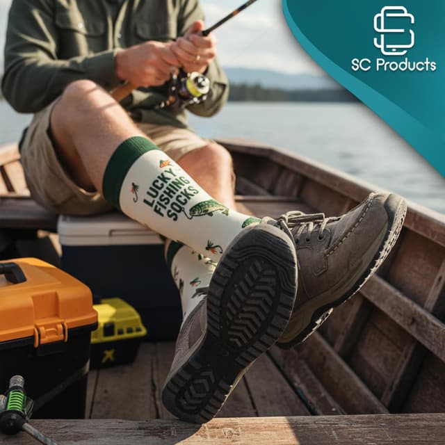 Thumbnail 1 de SC Products Lucky Fishing Socks