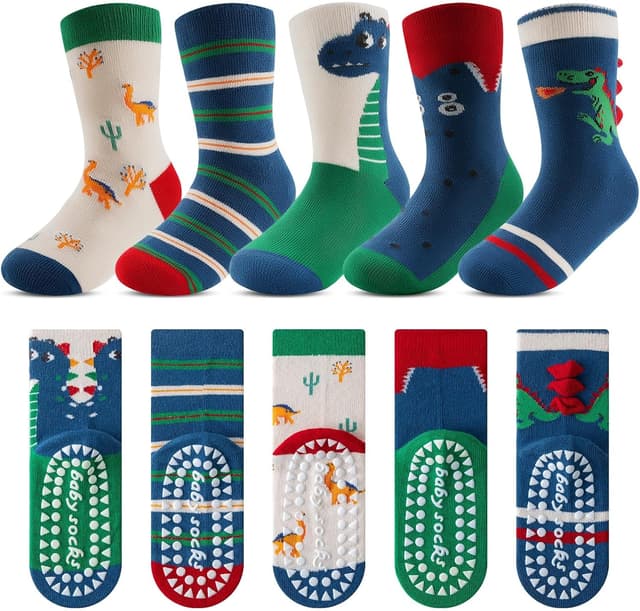 Detalle de Kinder Stoppersocken Kyopp 5 Paar 25-37