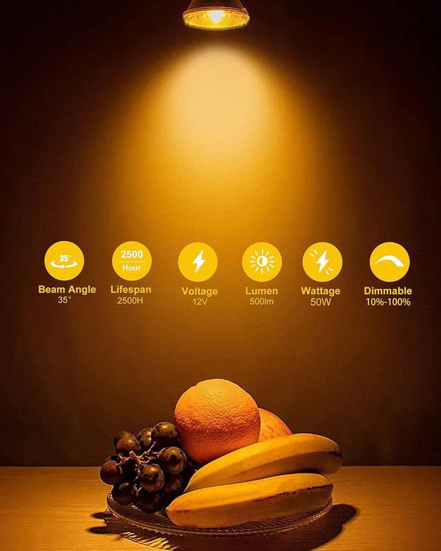 Thumbnail 3 de Simusi MR16 50W 12V GU5.3 dimmable spotlight bulbs