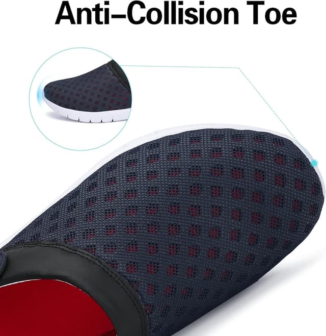 Detalle 2 de SAGUARO Clogs Sommer Hausschuhe 44