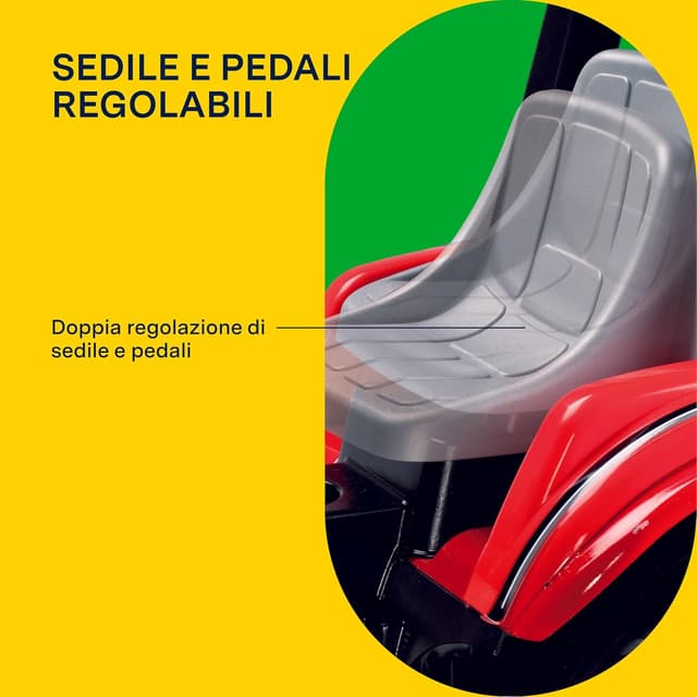 Thumbnail 4 de Peg Perego Maxi Diesel Tractor trattore a pedali 2+