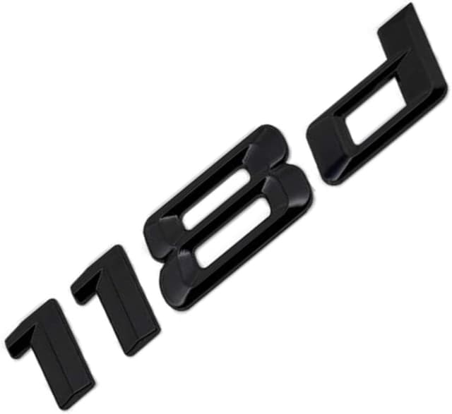 Detalle de MCK Auto 118d Black Glossy Boot Logo