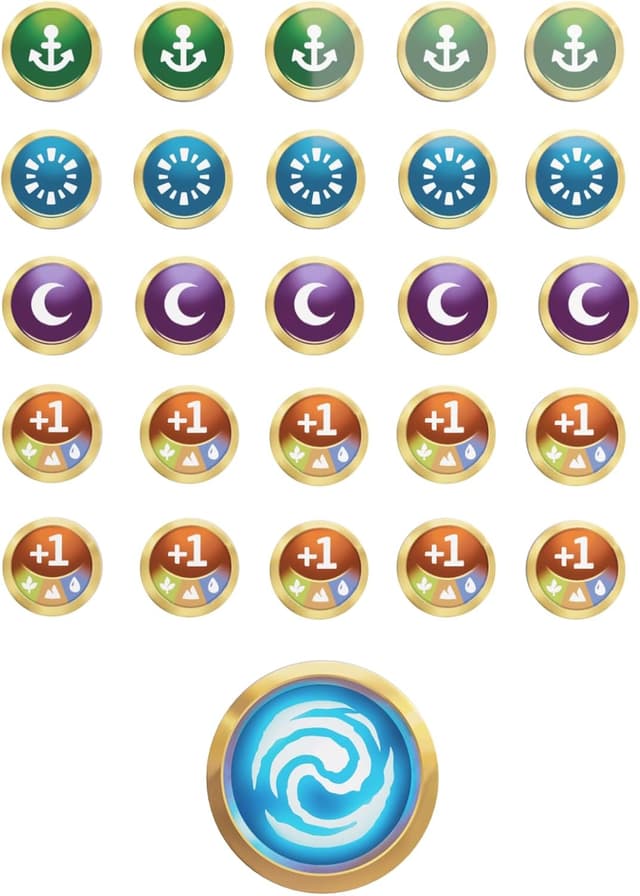 Thumbnail 3 de Gamegenic Marqueurs Altered Premium 26 jetons Acrylique