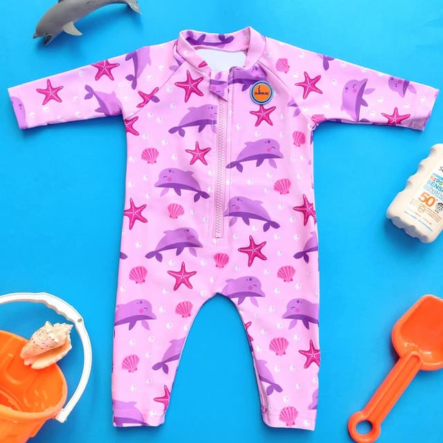 Detalle 2 de Swimbubs Baby UV Swimsuit UPF50 rash guard