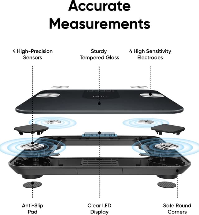 Thumbnail 2 de eufy Smart Scale A1 — Body composition 12 measurements ⚖